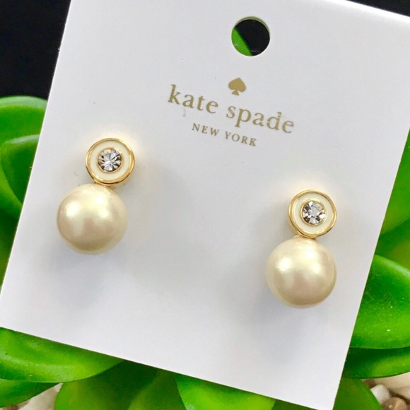 kate spade Jewelry - Kate Spade Pearly Delight Large Stud Earrings